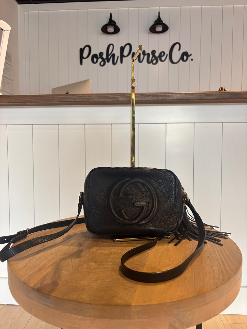 Black Gucci Soho Disco Crossbody