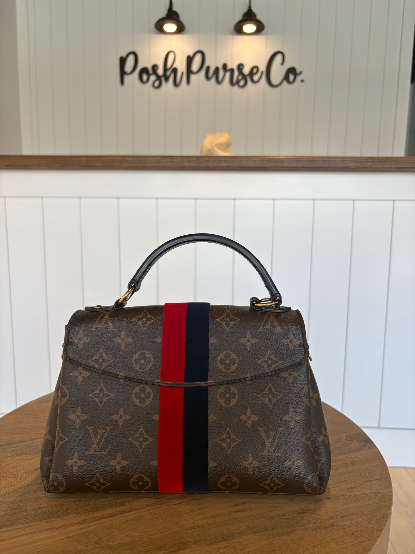 Monogram Louis Vuitton Georges BB Top Handle