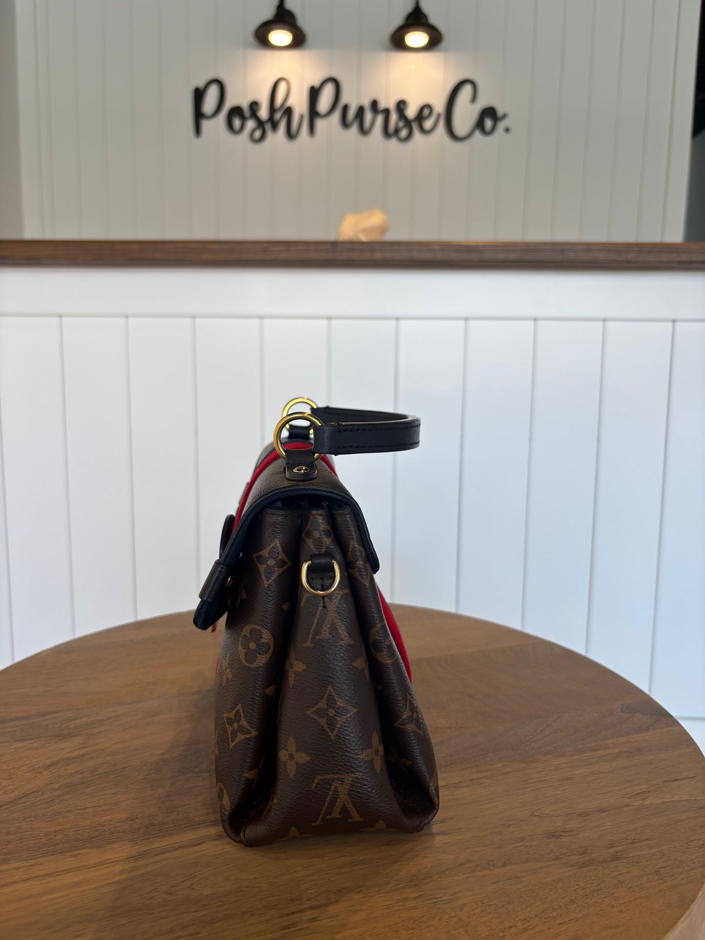 Monogram Louis Vuitton Georges BB Top Handle