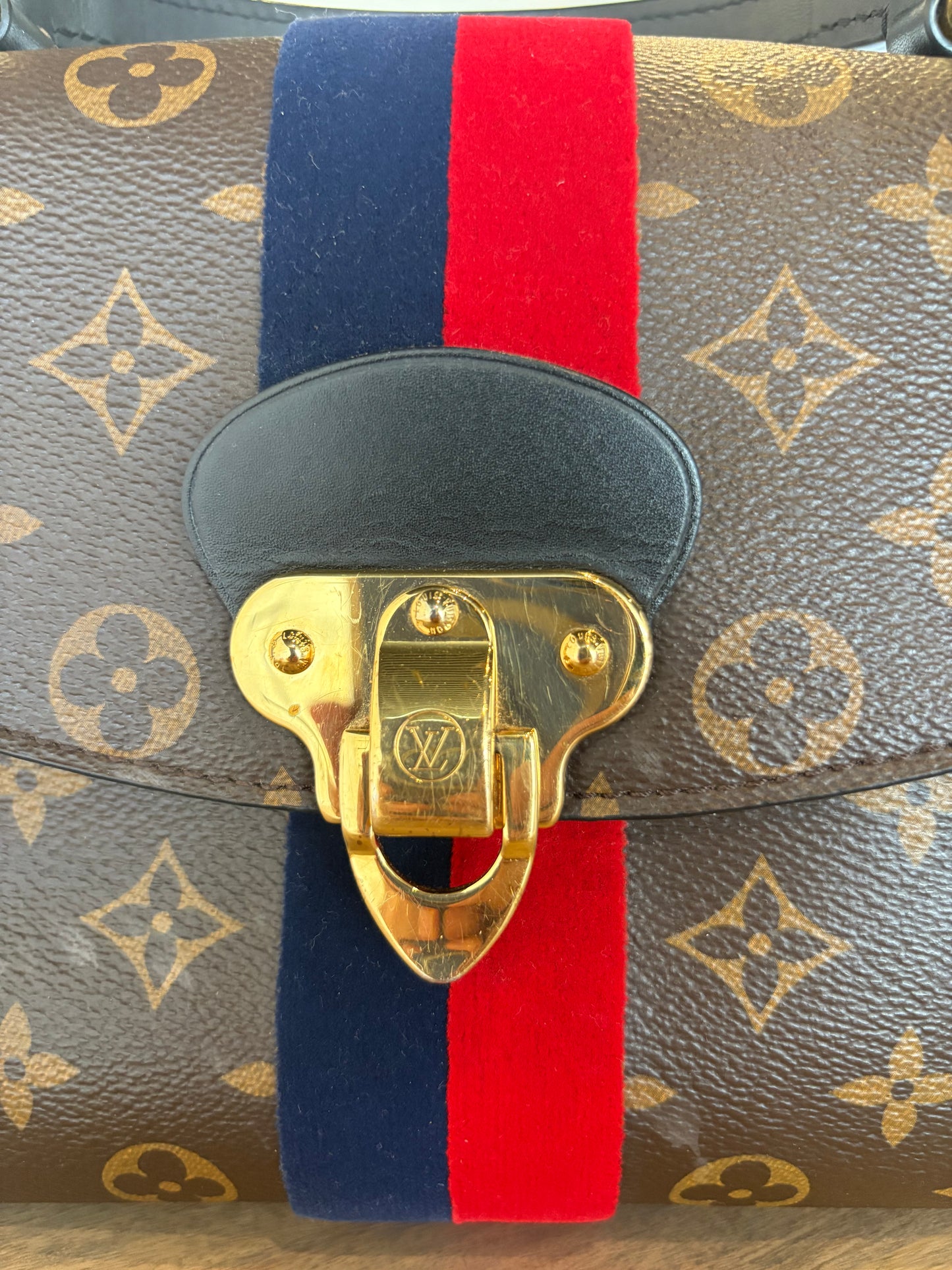 Monogram Louis Vuitton Georges BB Top Handle