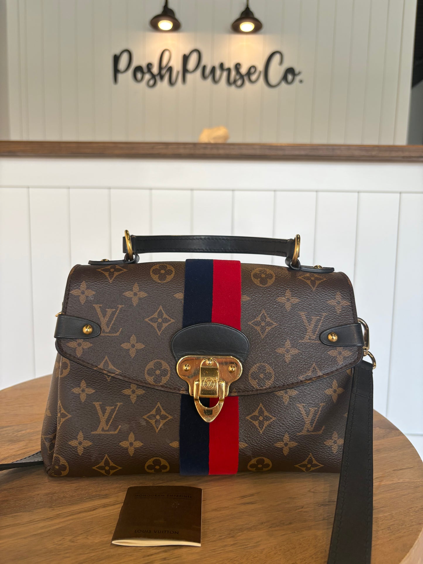 Monogram Louis Vuitton Georges BB Top Handle