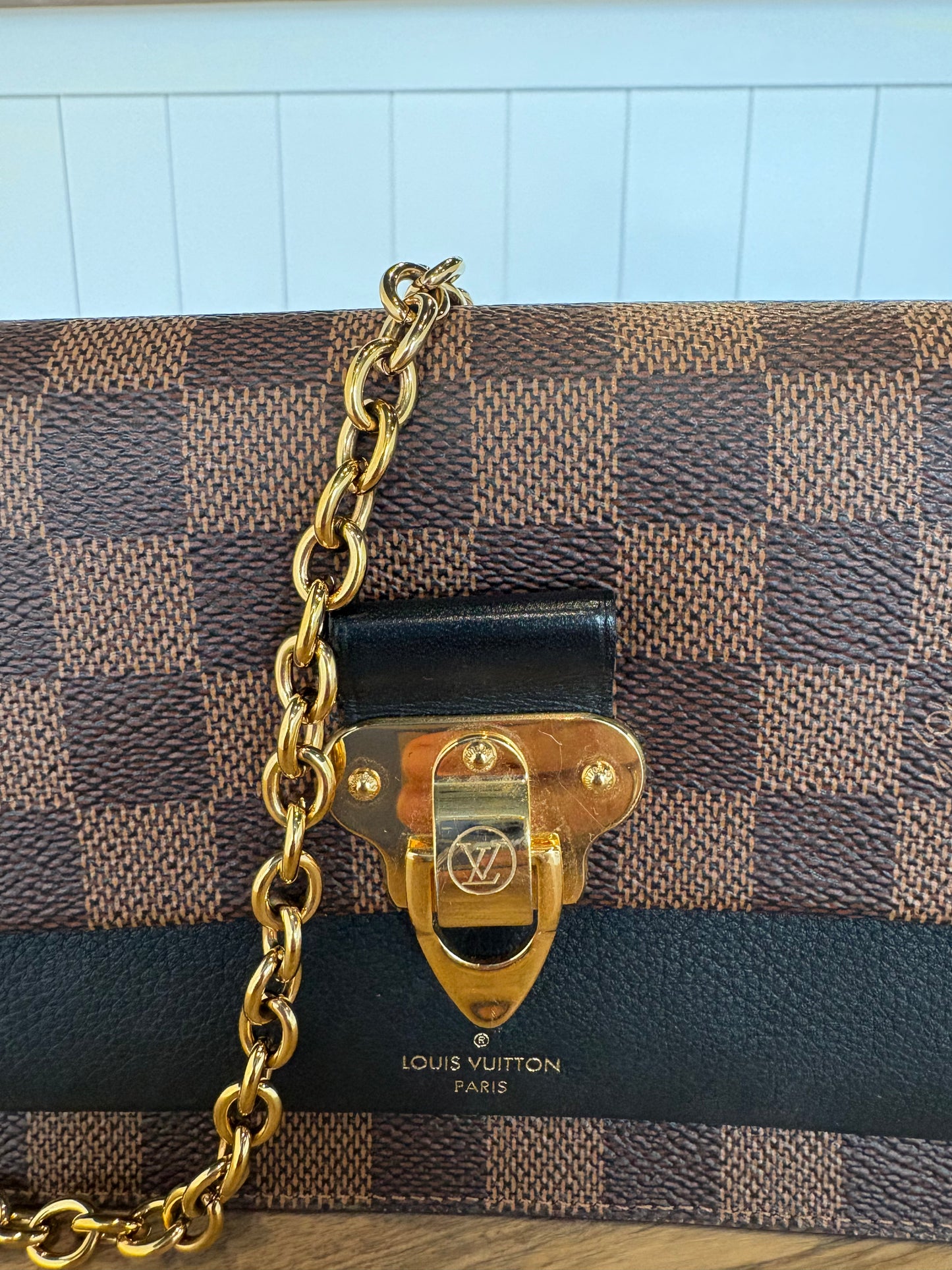Louis Vuitton Ebene Vavin Wallet on Chain