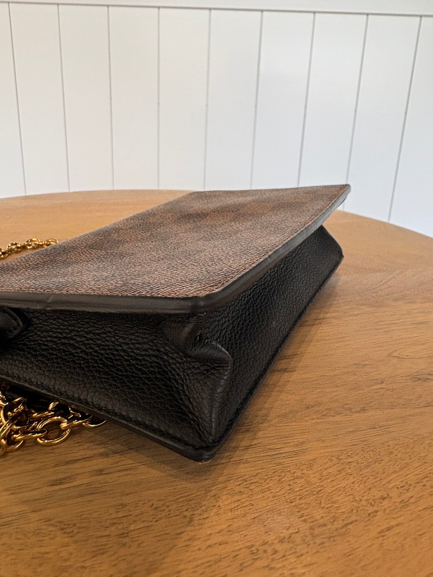 Louis Vuitton Ebene Vavin Wallet on Chain
