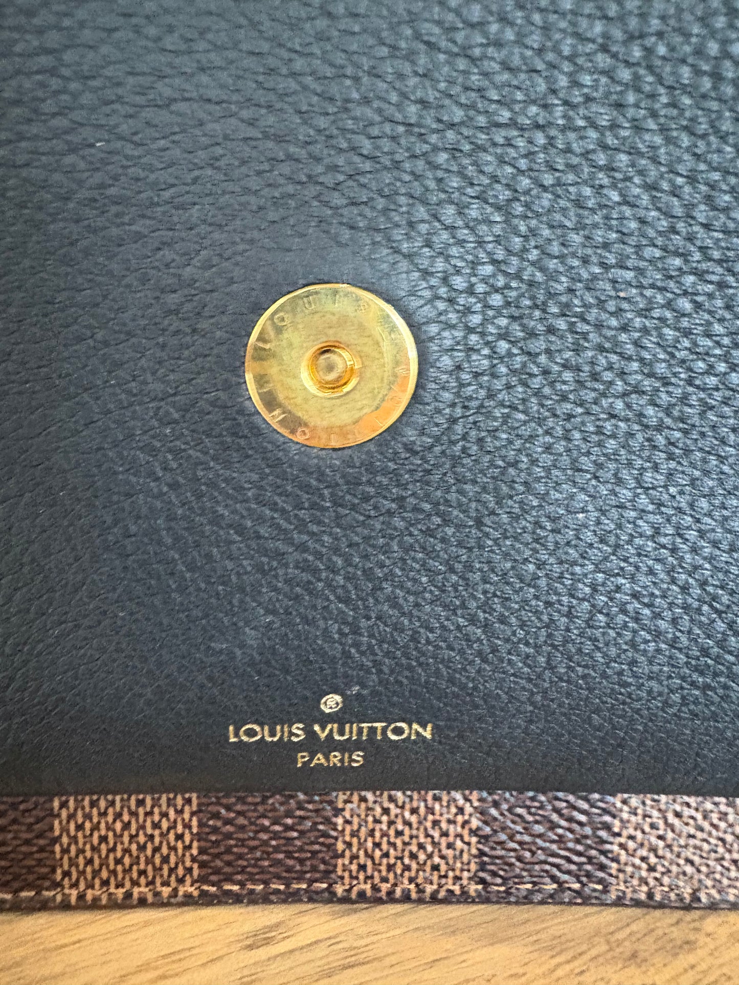 Louis Vuitton Ebene Vavin Wallet on Chain