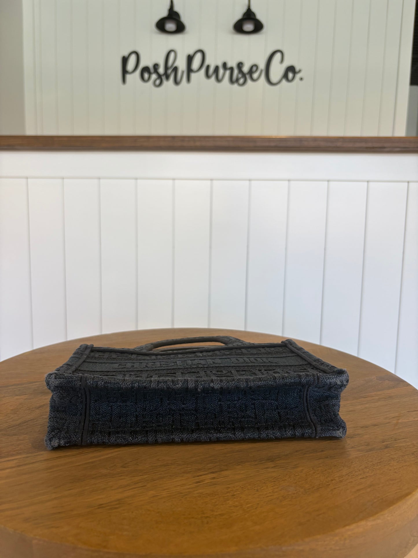Christian Dior Denim Mini Book Tote