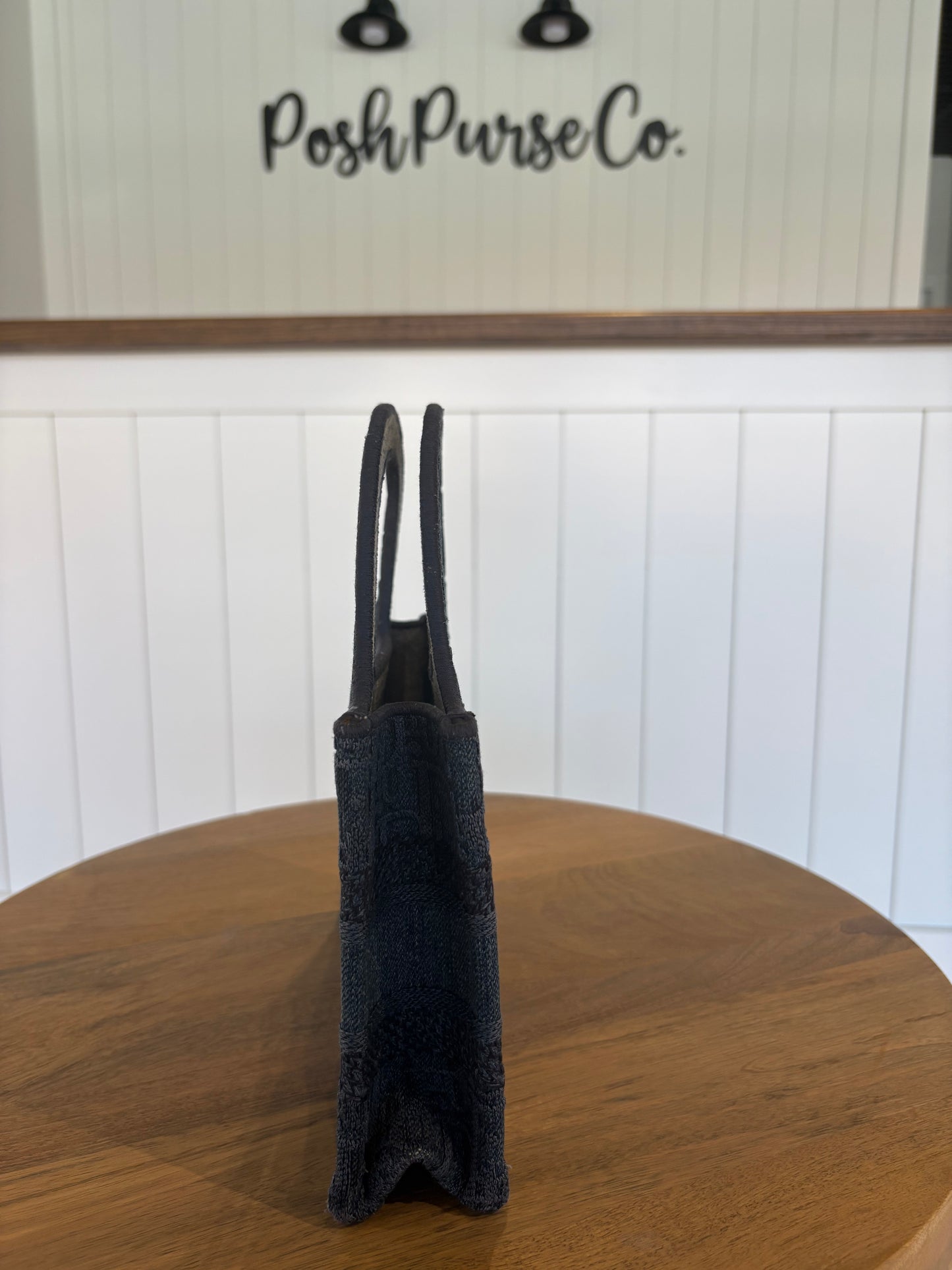 Christian Dior Denim Mini Book Tote