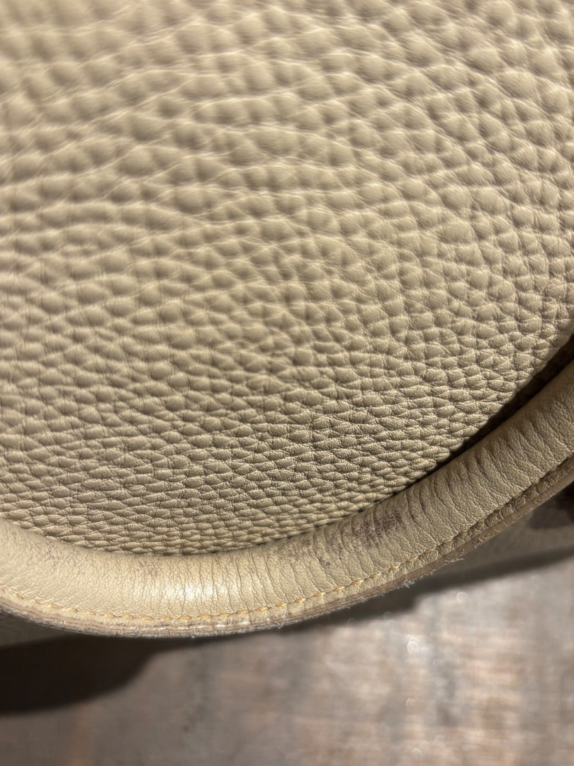 Beige Prada Saffiano Leather Tote