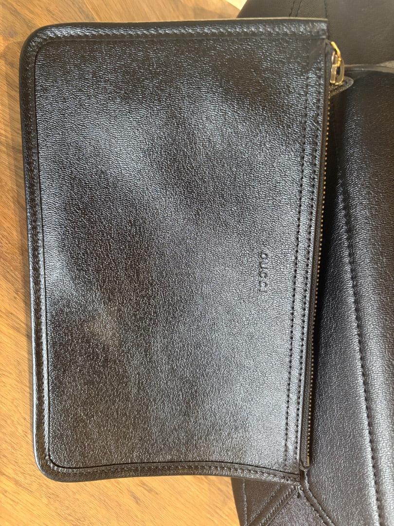 Black Gucci Dahlia Tote