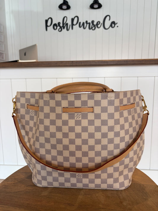 Azur Louis Vuitton PRISTINE Louis Vuitton Girolata Tote