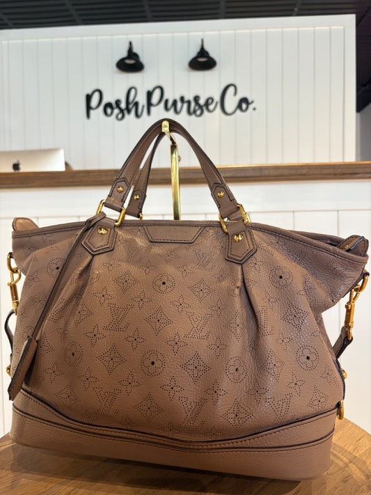 Beige Louis Vuitton Stellar Tote