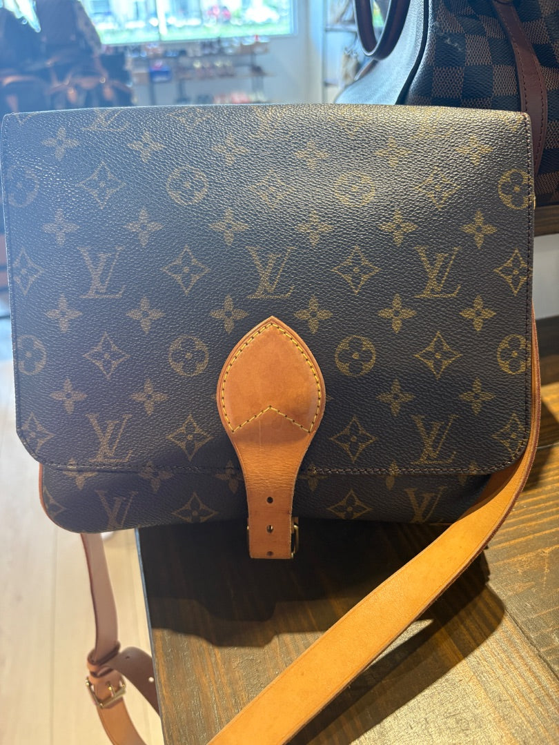 Monogram Louis Vuitton Vintage Caratouchiere