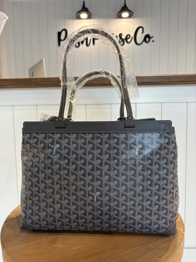 Grey Goyard BRAND NEW Goyardine Bellechasse
