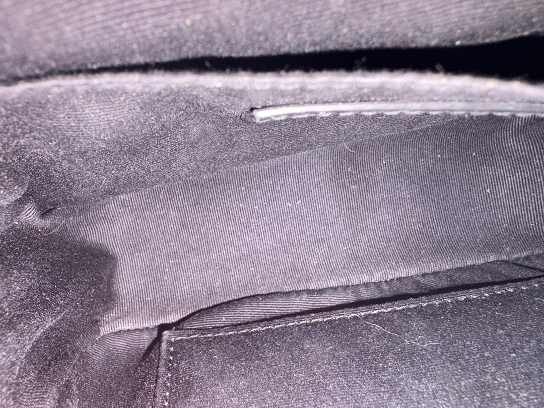 Black Saint Laurent BRAND NEW Lou Belt Bag in Quilted Leather