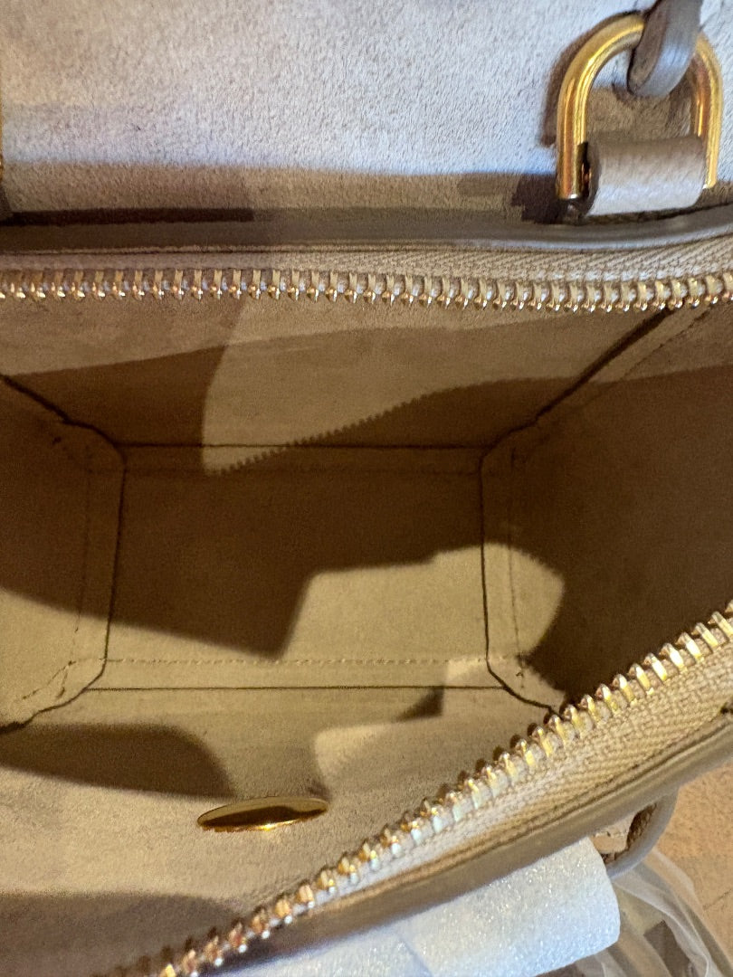 Beige Celine BRAND NEW Celine Calfskin Nano Belt Bag