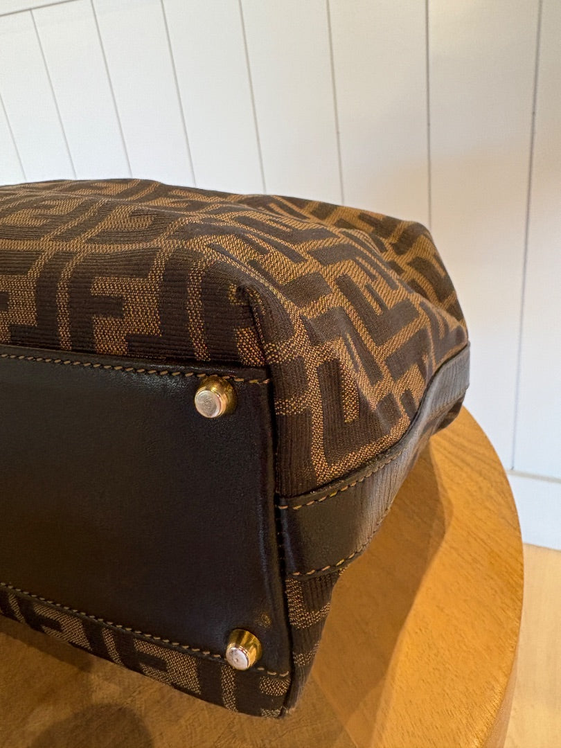Monogram Fendi Zucca Tall Tote
