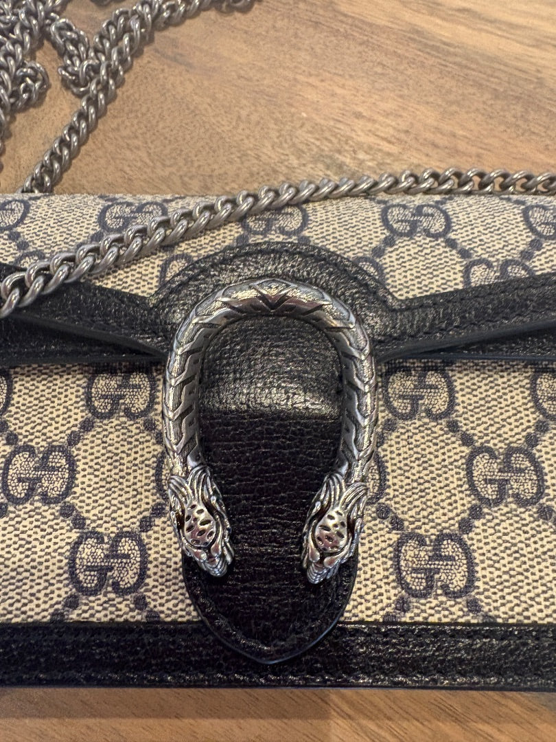 Monogram Gucci GG Supreme Mini Dionysus, Mini