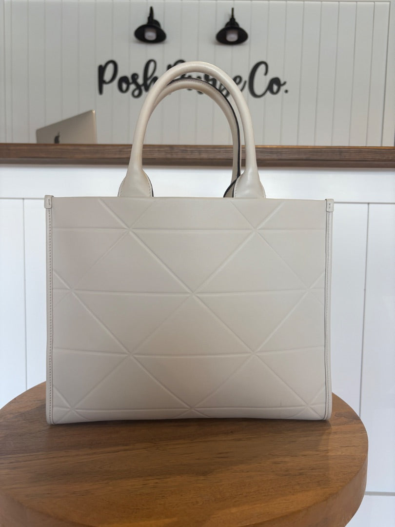 White Prada Handbag, Large