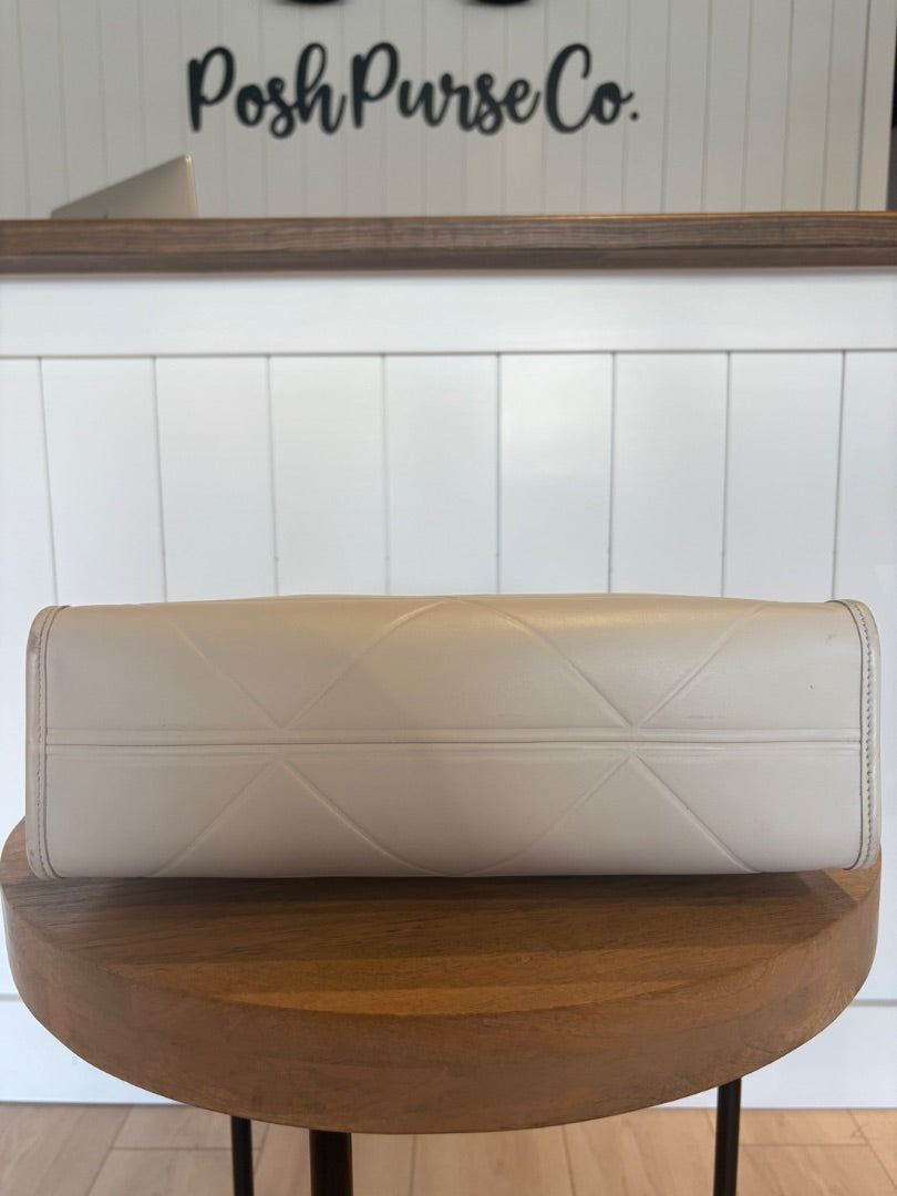 White Prada Handbag, Large