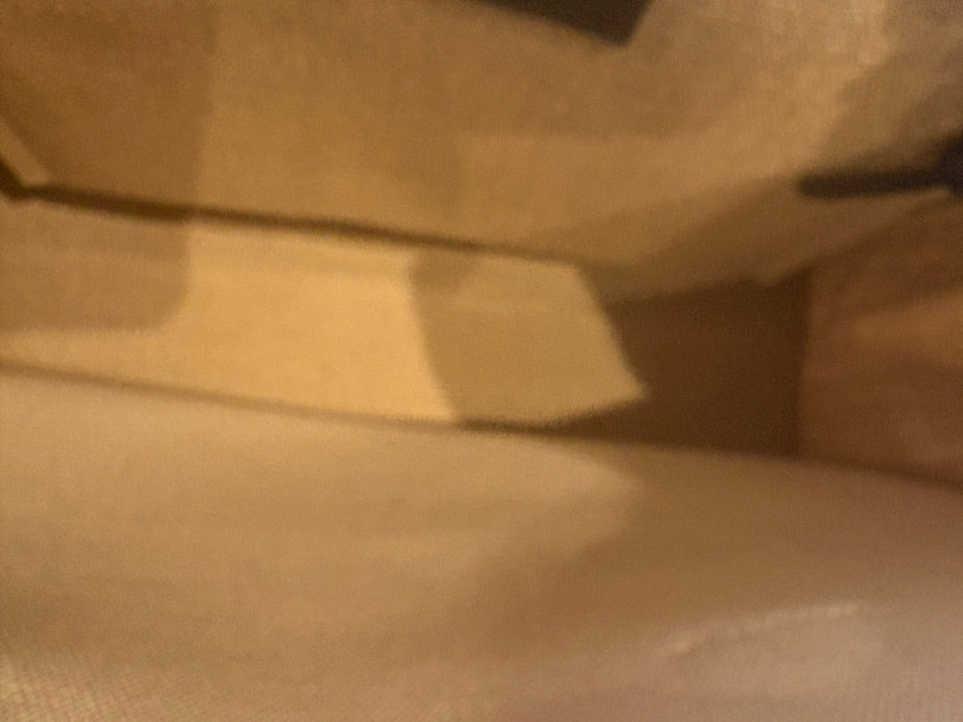 Beige Saint Laurent Pristine Rive Gauche Tote