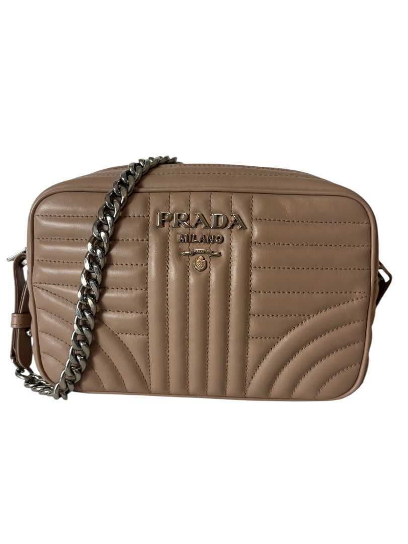 Prada Soft Calfskin Diagramme Camera Bag