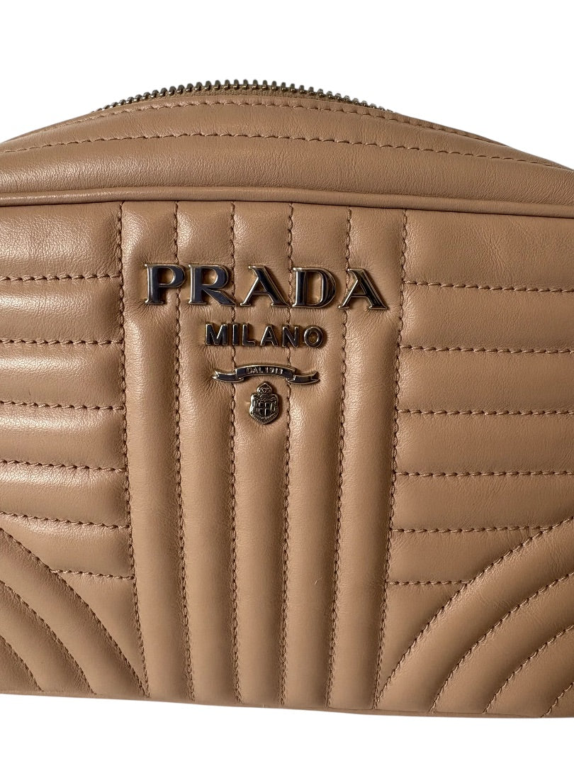 Prada Soft Calfskin Diagramme Camera Bag