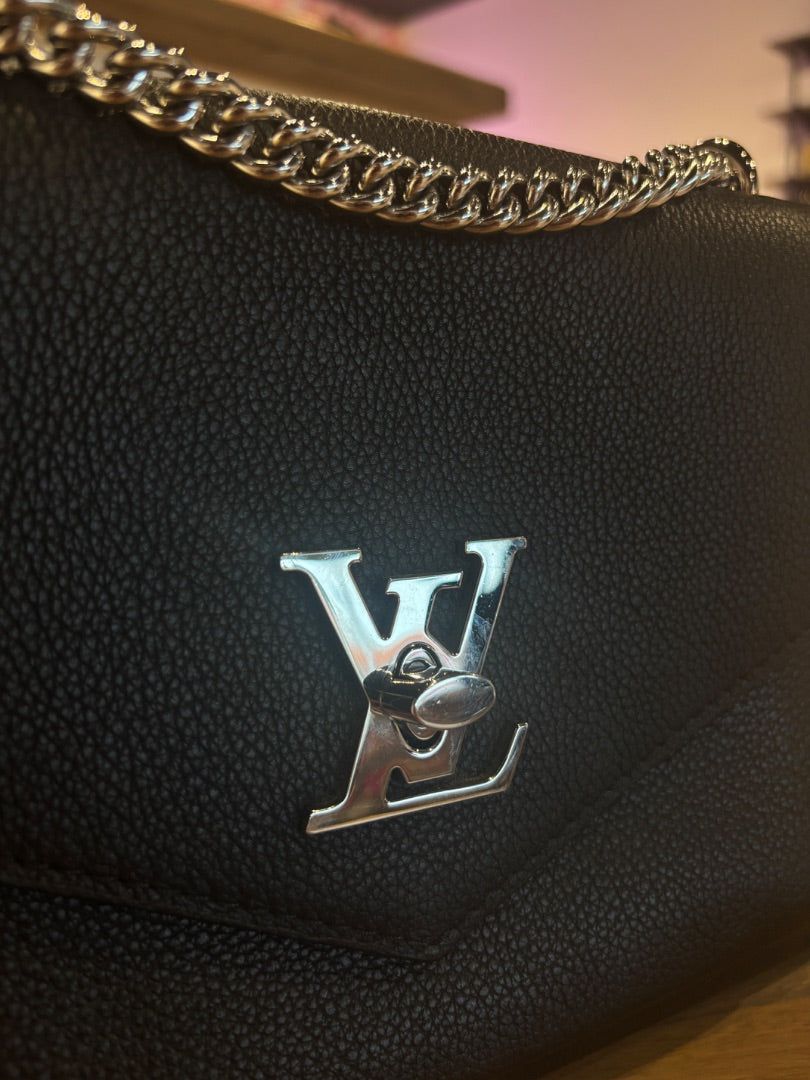 Black Louis Vuitton Louis Vuitton Lock Me
