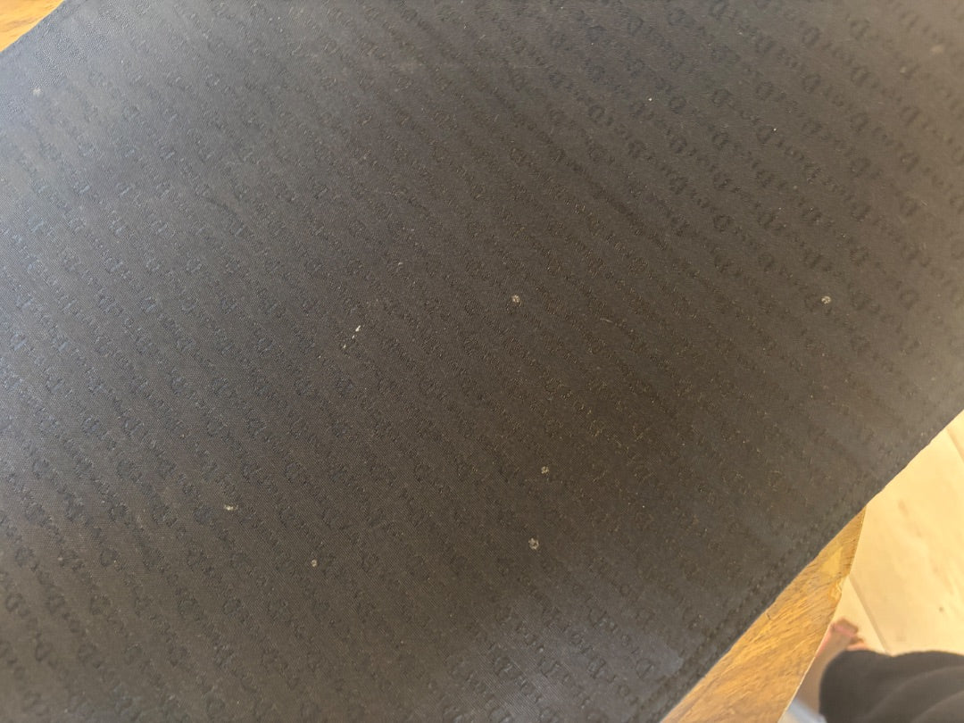 Black Dior Homme Tote