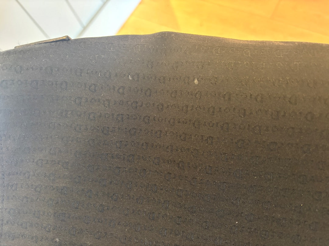 Black Dior Homme Tote