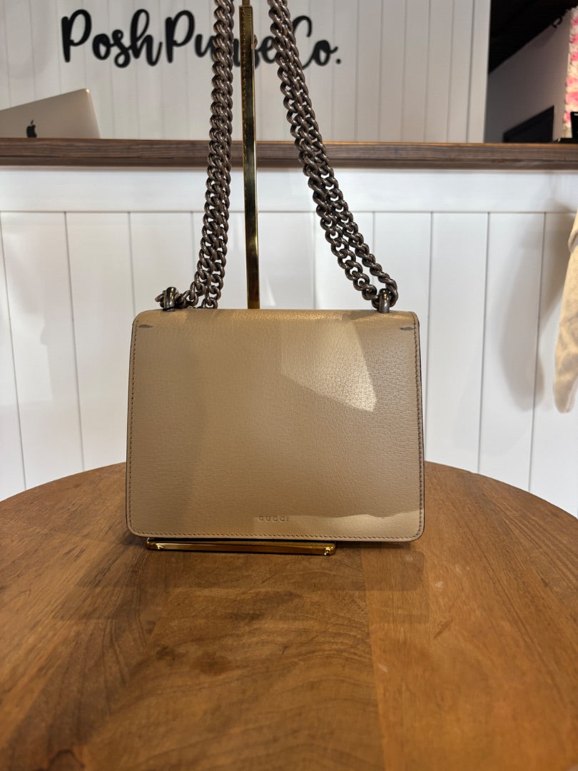 Creme Gucci Dionysus Leather