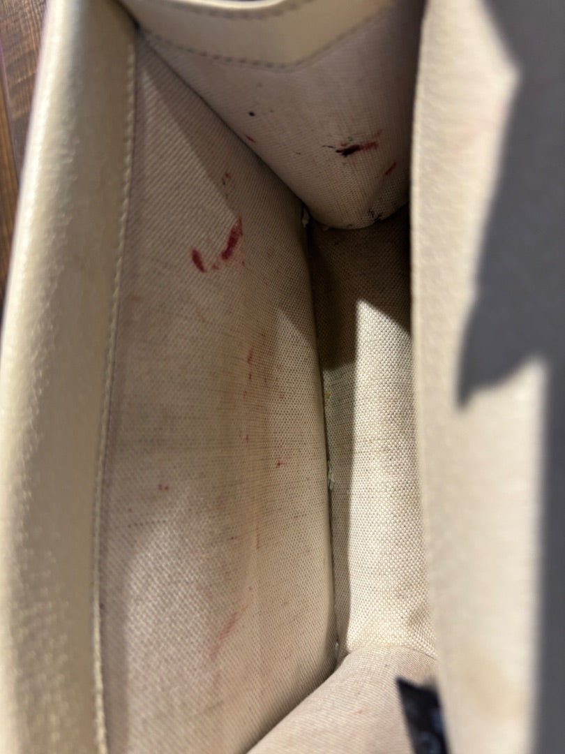 Creme Gucci Dionysus Leather