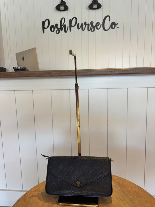 Black Louis Vuitton Empriente Felicie