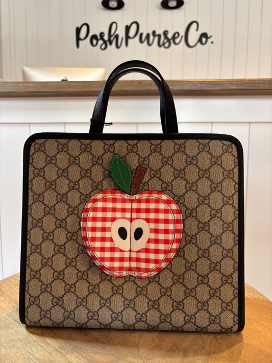 Gucci Supreme Apple Bag