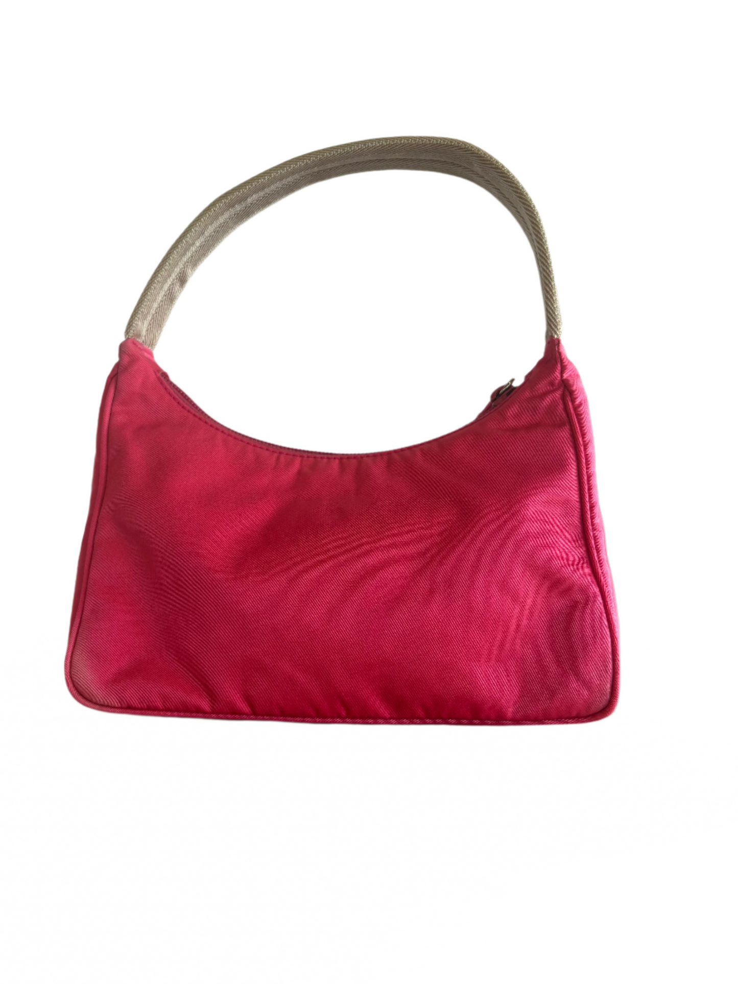 Pink Prada Tessuto Shoulder Bag