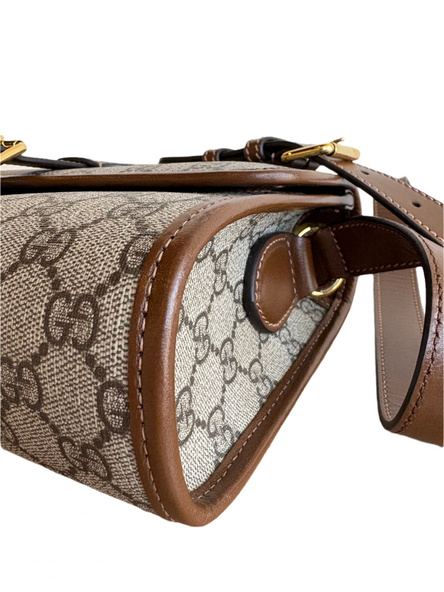 Monogram Gucci Interlocking Crossbody