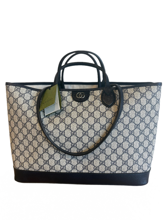 Brand New Gucci Ophidia Large GG Tote Bag – Luxury Designer Handbag with Tags
