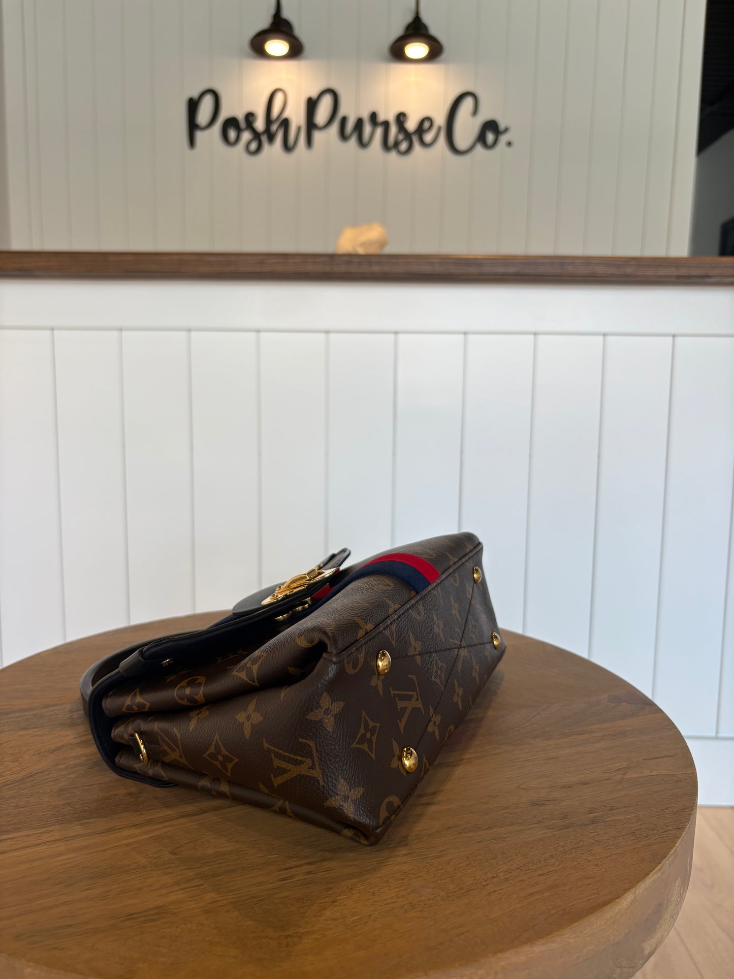 Monogram Louis Vuitton Georges BB Top Handle