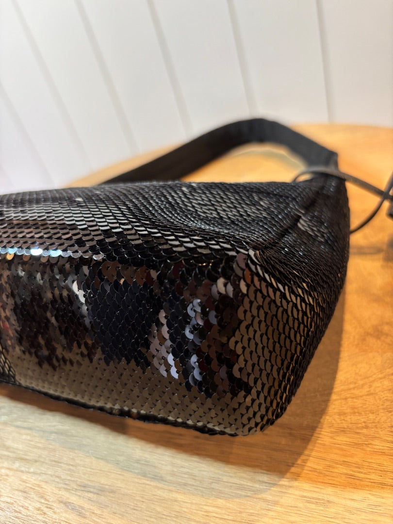 Black Prada Sequin Re-Edition 2000