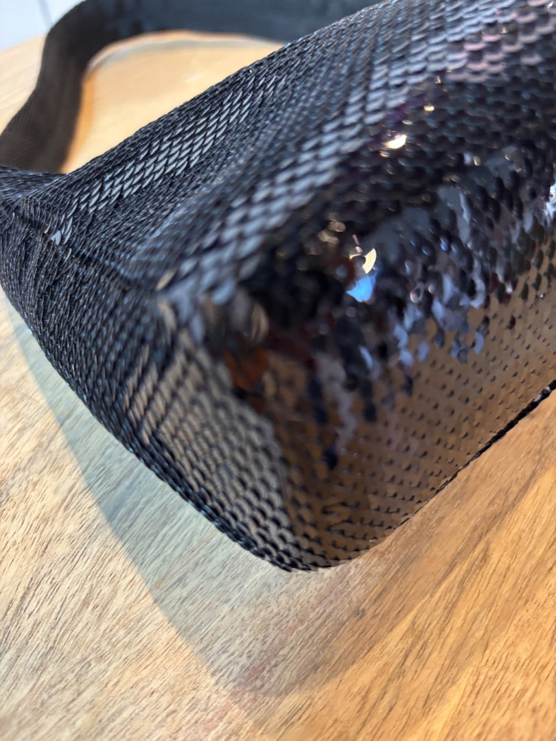 Black Prada Sequin Re-Edition 2000