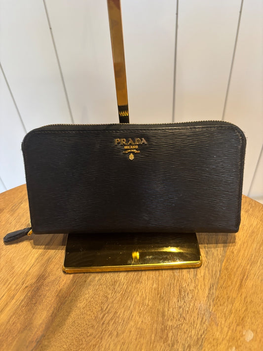 Prada Black Wallet