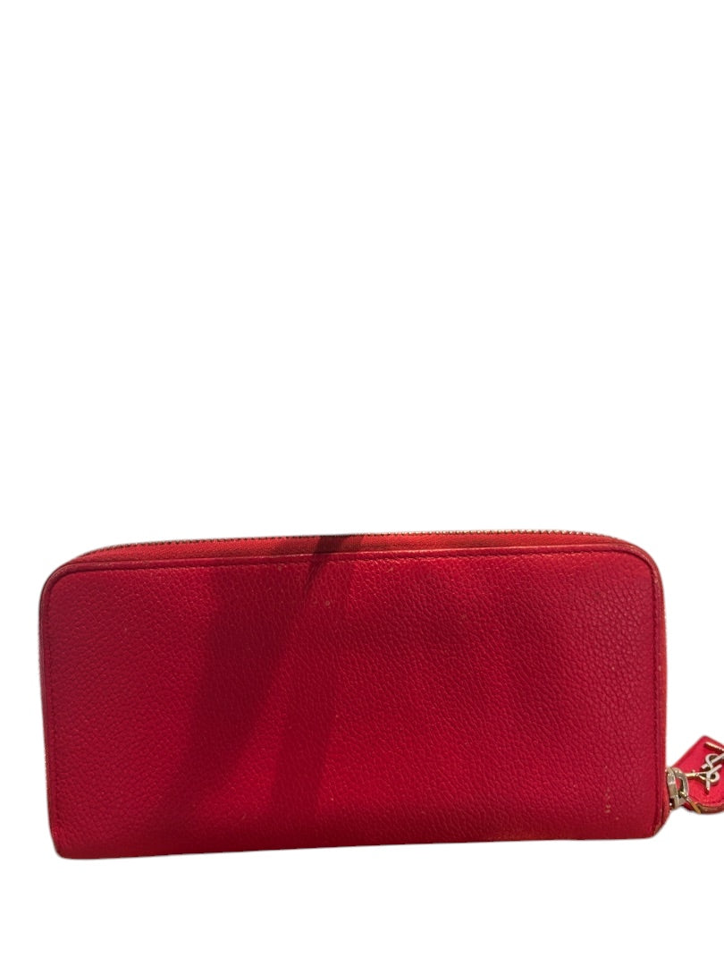 Pink Saint Laurent Wallet