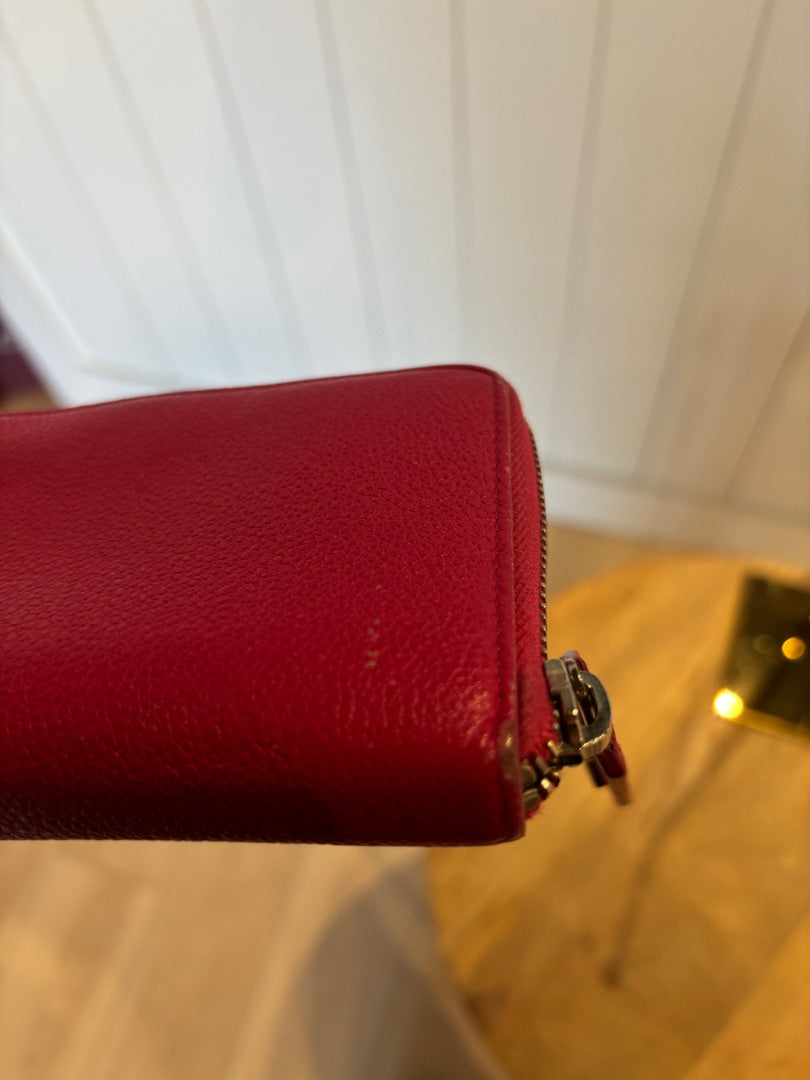 Pink Saint Laurent Wallet
