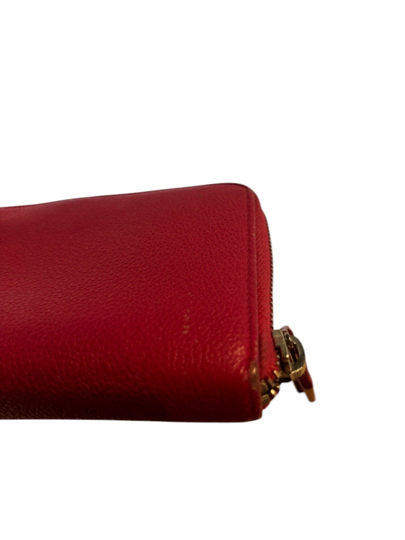 Pink Saint Laurent Wallet