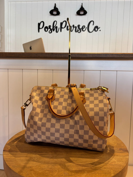 Azur Louis Vuitton Azur Speedy 30 Bandoulière, 30