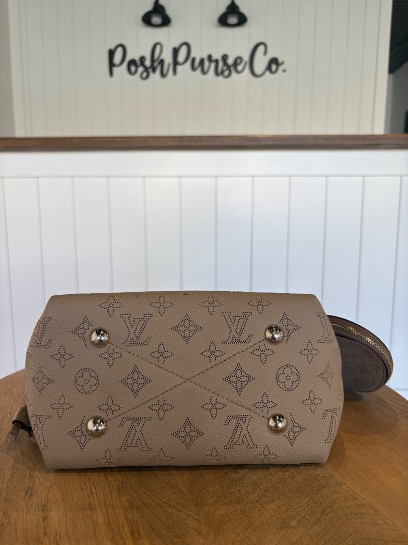 Louis Vuitton Mahina Galet Chain Bucket Bag