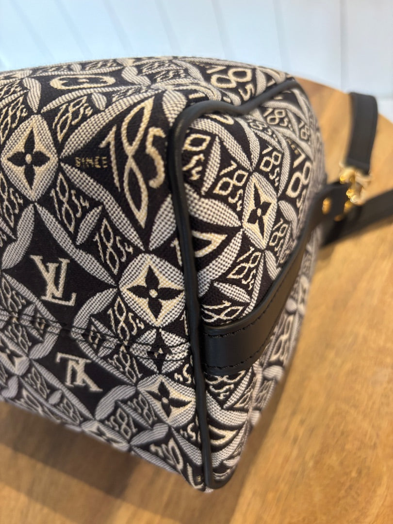 Louis Vuitton Speedy Bandouliere 25 Since 1854 Monogram Jacquard