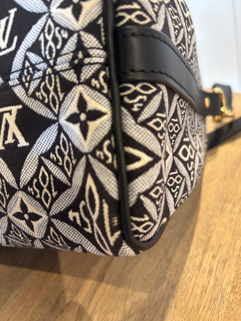 Louis Vuitton Speedy Bandouliere 25 Since 1854 Monogram Jacquard
