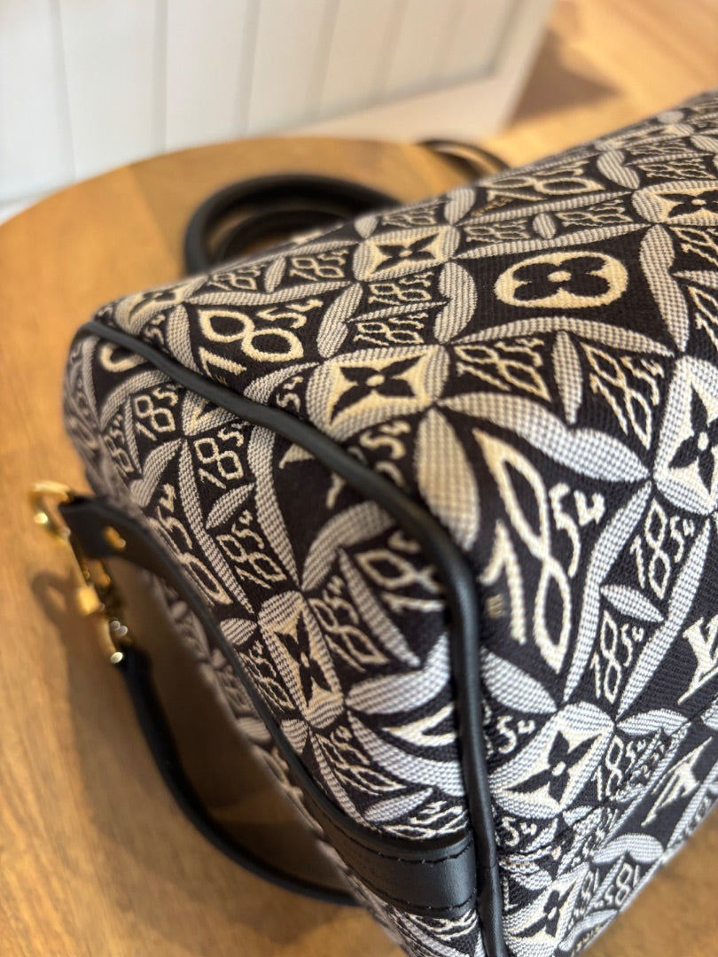 Louis Vuitton Speedy Bandouliere 25 Since 1854 Monogram Jacquard