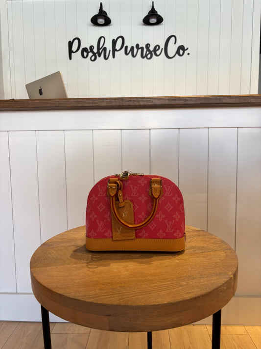 Louis Vuitton Monogram Origine Alma Rose Ruban, BB