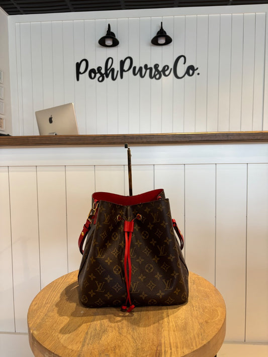 Louis Vuitton Monogram Neonoe MM Bucket Bag