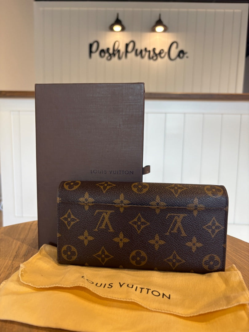 Monogram Louis Vuitton Louis Vuitton Sarah Wallet